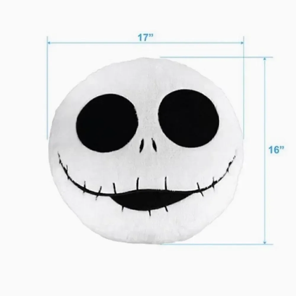Lot of 4: 16” NBC Jack Skellington Decorative Pillow Soft
